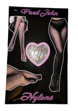 Load image into Gallery viewer, Fishnet Party Nylon Pantyhose Black
