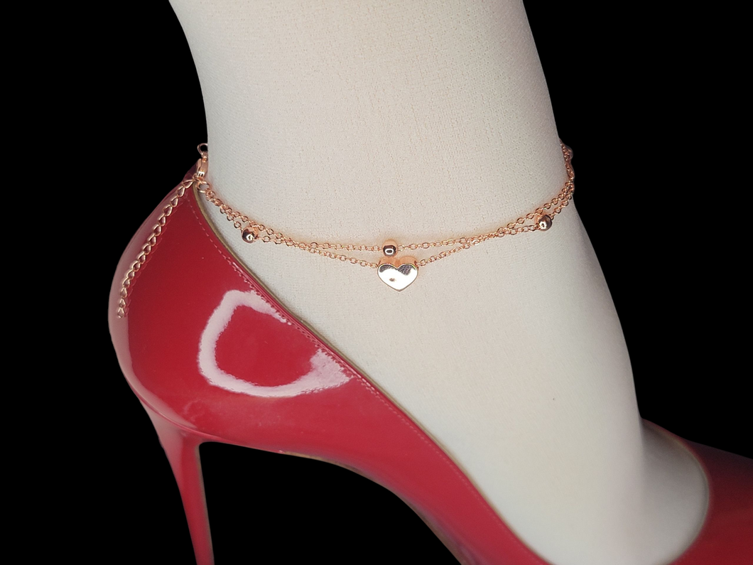 Heart Anklet