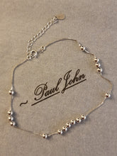 Load image into Gallery viewer, 925 Sterling Silver Round Bead Anklet
