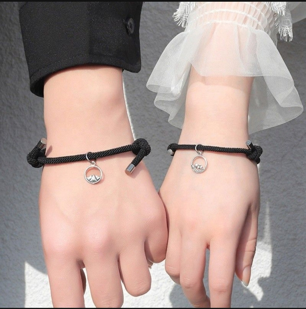 Magnetic Couple Bracelet